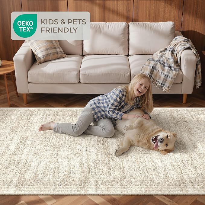 3x6 Runner Rug Non Slip, Thin Entryway Washable Rug - Image 9
