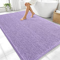 OLANLY Large Bathroom Rugs 70x46, Extra Soft Absorbent Chenille Bath Rugs by OLANLY