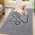 Smiry Dog Door Mat for Muddy Paws, Absorbent Dirt Trapper Non Slip Quick Dry by Smiry