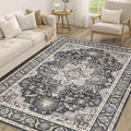 Vintage Living Room Area Rug 6x9 by COTILED