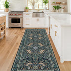 Hazo Haus Boho Vintage 2'6"x8' 8ft Hallyway Long Runner Rug by HazoHaus