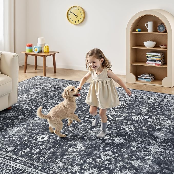 Lofus 5x7 Area Rug for Living Room, Soft Boho Carpets for Bedroom Dining Room - Image 5