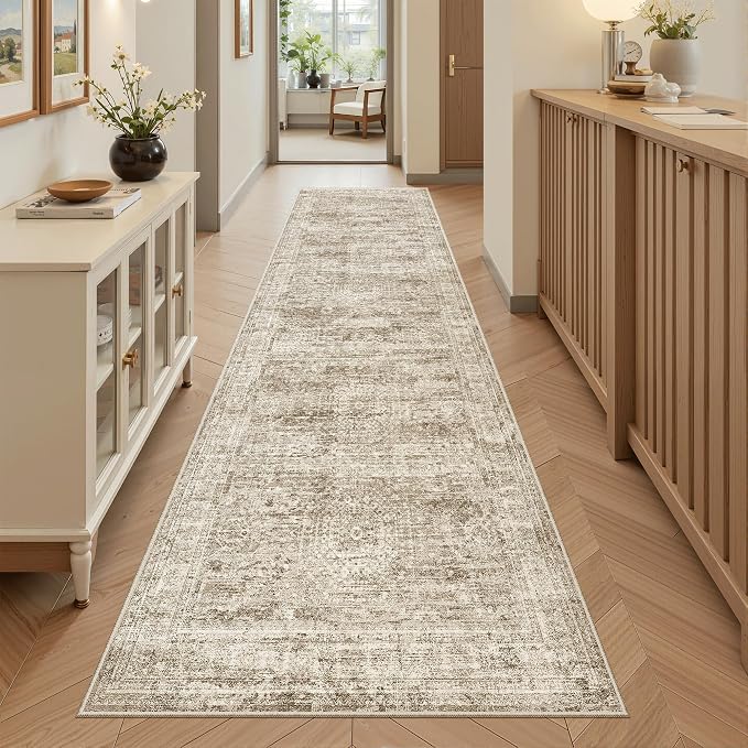 Soalmost Runner Rug 2x7 Washable Non-Slip Hallway Runner Rugs - Image 3