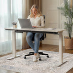 36"x60" Office Chair Mat for Hardwood Tile Floor, Under Desk Carpet Protector - Image 2