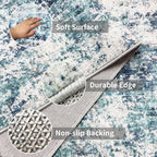 Machine Washable Runner Rugs 2x6: Stain & Spill Resistant Carpet Runners - Image 4