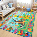 Kids Rug for Playroom, 4x6 ABC Educational Carpet for Classroom, Fun Alphabet by Unknown