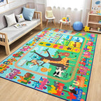 Kids Rug for Playroom, 3x5 ABC Educational Carpet for Classroom, Fun Alphabet by Unknown