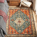 SERISSA Area Rug 3x5 Boho Tribal Rugs by SERISSAHomeDecorCollection