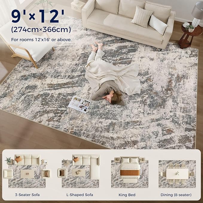 DMOYEST Area Rug Living Room Rugs - Image 5