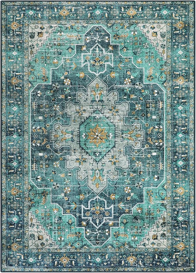 Moynesa Ultra-Thin Washable 10x14 Area Rugs - Image 9