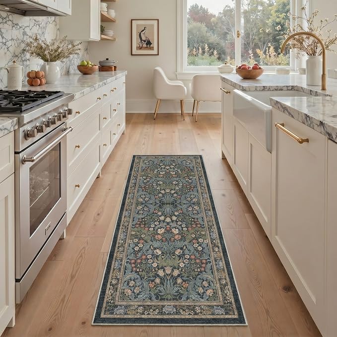 GENIMO 2x3 Rug Machine Washable Entryway Rug, Non Slip Low Pile Indoor Door Mat - Image 7