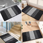 Kitinjoy Indoor Outdoor Door Mat, 59x32 Non-Slip Absorbent Dirt Trapper - Image 6