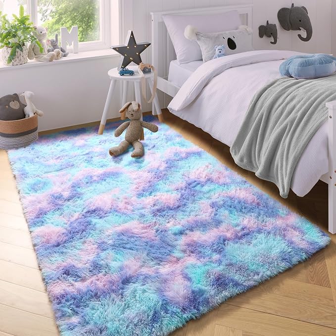 PAGISOFE Adorable Rainbow Mermaid Rugs - Image 9