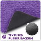 Bosap Bath Mat, Ultra Thin Bathroom Runner Rugs, Large Bath Mats - Image 4