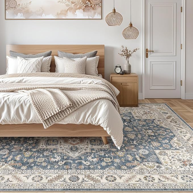 Vintage Living Room Area Rug 8x10 - Image 7
