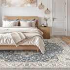 Vintage Living Room Area Rug 5x8 - Image 7