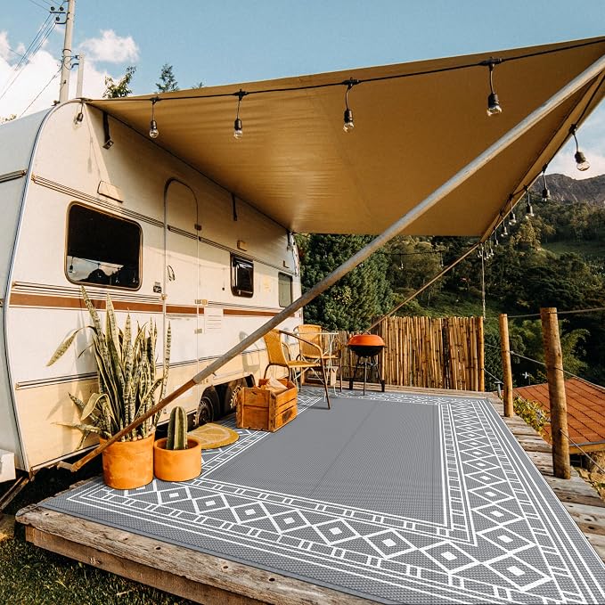 GENIMO Outdoor Rug Waterproof Area 10'x14' - Image 2