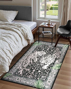 Moynesa Tiger Washable Rugs, 3x5 Entry Area Rugs, Non Slip Vintage Soft Living - Image 7