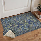 GENIMO Washable Small Reversible Rug 2x3, Low-Pile Non-Slip Kitchen Mat by GENIMO