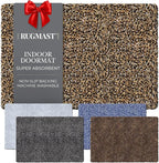 Premium Microfiber Indoor Door Mat – 32"x48" Washable Entry Mat, Waterproof by RugMast