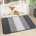 Kitinjoy Indoor Outdoor Door Mat, 30x17 Non-Slip Absorbent Dirt Trapper by Kitinjoy