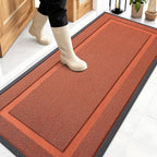 OLANLY Front Door Mat Indoor Outdoor Entrance, Waterproof All-Season, by OLANLY
