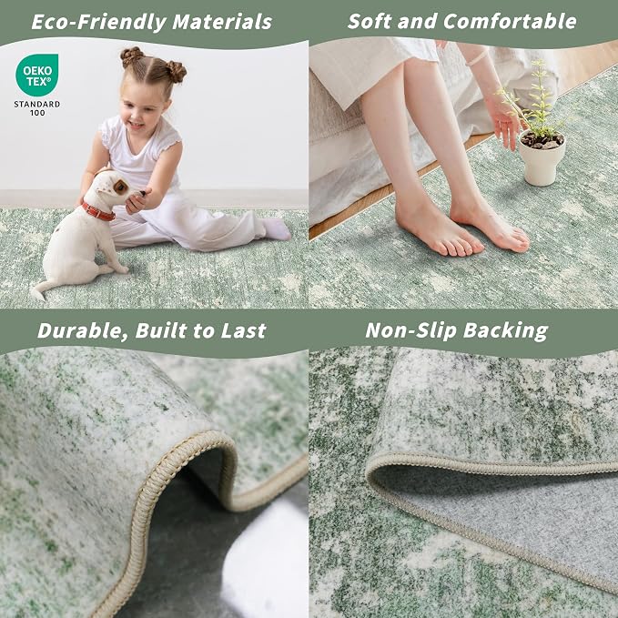 Washable Kitchen Runner Rug 3x6 - Image 5