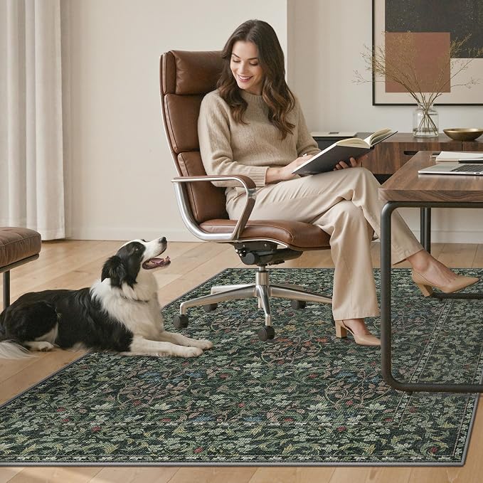 36"x48" Office Chair Mat for Hardwood Tile Floor, Under Desk Carpet Protector - Image 7