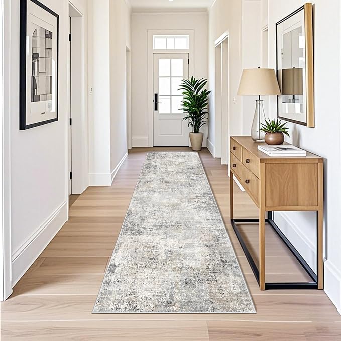 3x10 ft Long Hallway Runner Rug – Non-Slip Washable Kitchen Floor Rug - Image 3