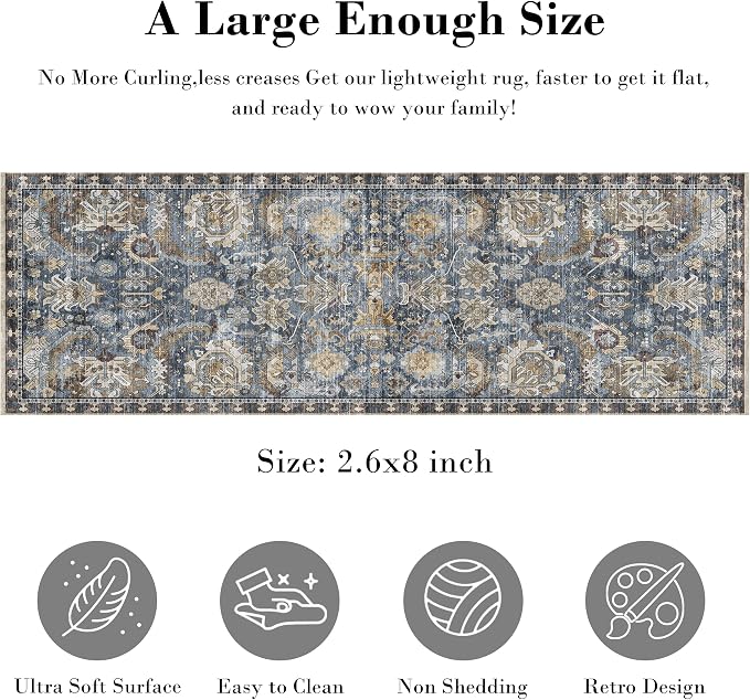 RUGSURE Washable Area Rugs - Image 2
