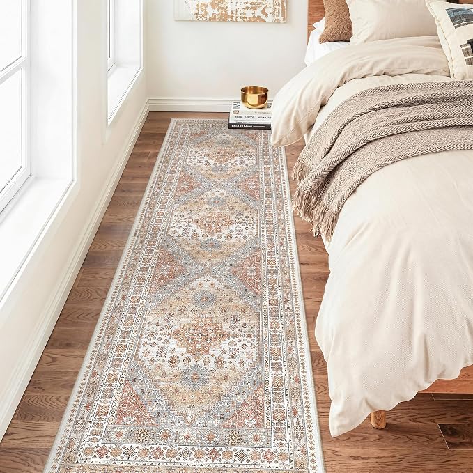 zesthome 2x7 Runner Rug Non Slip, Thin Entryway Washable Rug - Image 3