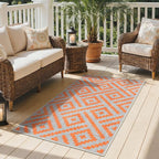 GENIMO Outdoor Rug for Patio Clearance, Waterproof Reversible Fall Doormat - Image 4