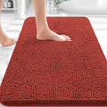 OLANLY Bathroom Rugs 30x20, Extra Soft Absorbent Chenille Bath Rugs, Rubber by OLANLY