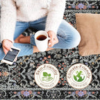 2x3 Entryway Rug Washable Non-Slip - Image 7