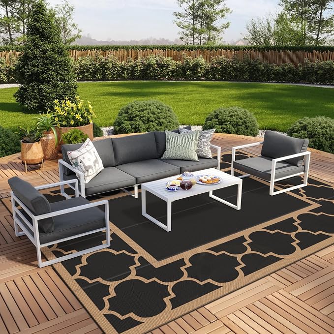 GENIMO 10 ' x 14 ' Outdoor Rug Waterproof by GENIMO