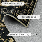 DCX Washable 6x9 Snake Rug, Soft Low Pile Carpet, Kid & Pet Friendly - Image 5