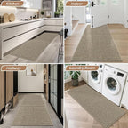 BEQHAUSE Dirt Trapper Door Mat 24" x 60", Non-Slip Washable Doormats Entrance - Image 8