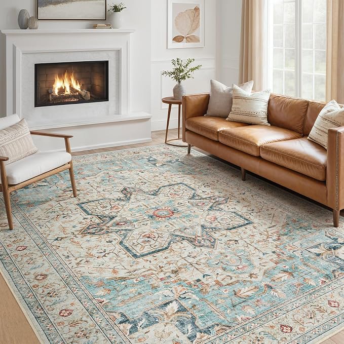 Tortania Area Rug Living Room Rugs - Image 7