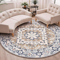 Lofus 6ft Area Rugs for Living Room, Washable Area Rug, Rugs for Bedroom by Lofus