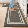 COSY HOMEER Kitchen Rugs Non-Slip 20x30/20x48 Inch Thick Polypropylene Standing by COSYHOMEER