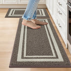 COSY HOMEER Kitchen Rugs Non-Slip 20x30/20x48 Inch Thick Polypropylene Standing by COSYHOMEER