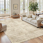 Soalmost 6x9 Area Rug for Living Room Floral Washable Non-Slip Modern Rugs for by Soalmost