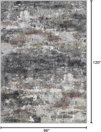 BEIMO Area Rugs 8x10 for Living Room Bedroom, Modern Abstract Machine Washable - Image 2