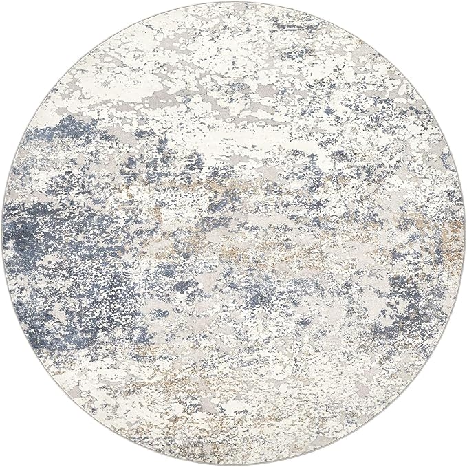 8ft Round Area Rug Living Room Rugs - Image 9