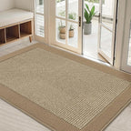 BEQHAUSE Indoor Door Mat 32" x 48", Dirt Trapper Door Mats Non-Slip Entryway by BEQHAUSE