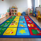 Rugshop Kids Alphabet Educational Learning High Traffic Living Room, Home - Image 8