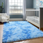 ONASAR Area Rugs for Bedroom Living Room, Fluffy Fuzzy Shag Shaggy 4x6 Bedside - Image 8