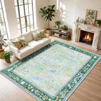 Jungle Animal Print 3x5 Washable Rug - Image 9