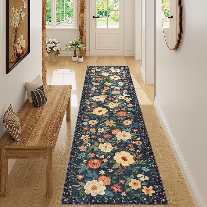 DUKINO 2x8 Runner Rug for Hallway, Washable Kitchen Runner Rug - Image 5