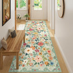 DUKINO 3x8 Runner Rug, Washable Rug - Image 3
